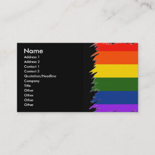 Gay pride visitkort