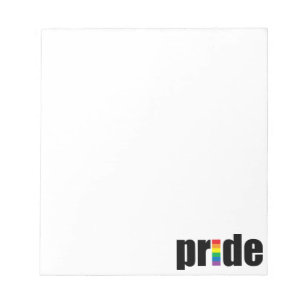 Gay prideanteckningsblock anteckningsblock