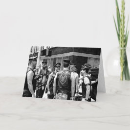 Gay pridedag NYC. 1989 Kort