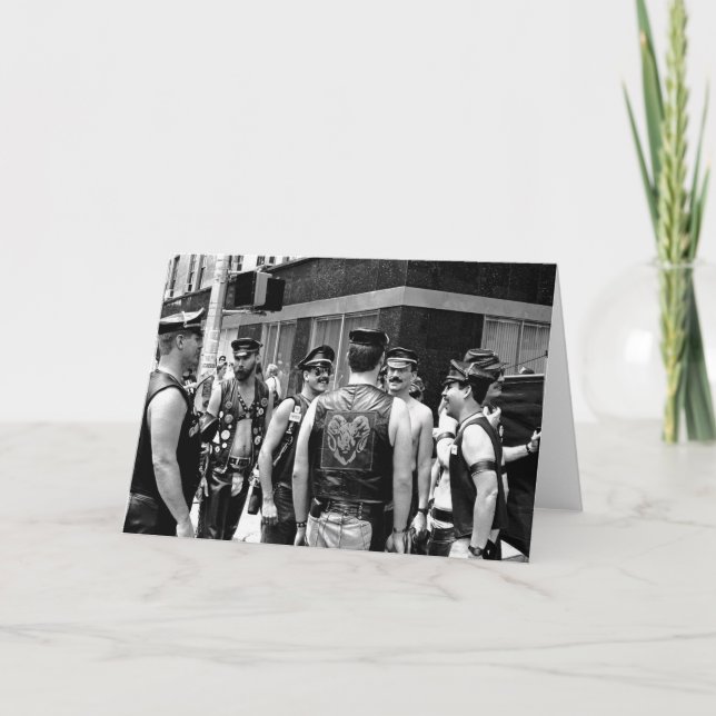 Gay pridedag NYC. 1989 Kort (Framsida)