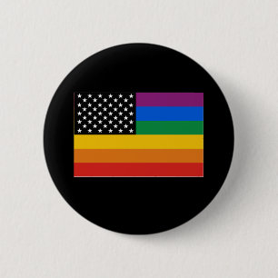 Gay prideflagga knapp