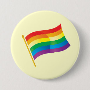 Gay prideflagga knapp