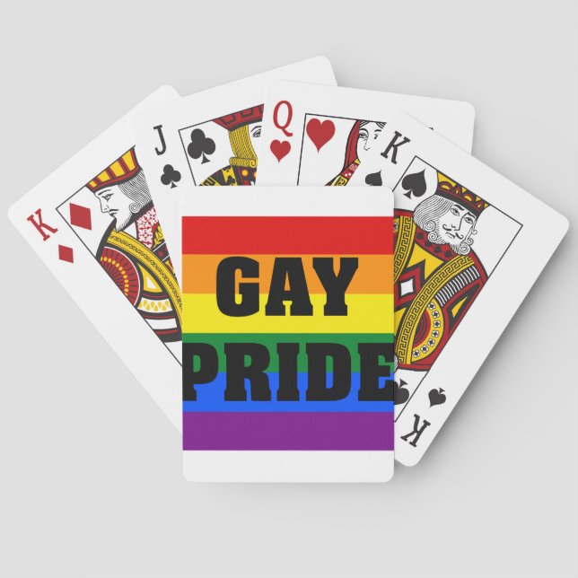 Gay pridegåvor spel kort (Baksidan)