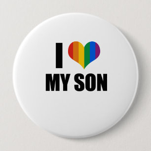 Gay pridekärlekson knapp