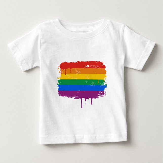 Gay prideMerchandise T Shirt (Framsida)