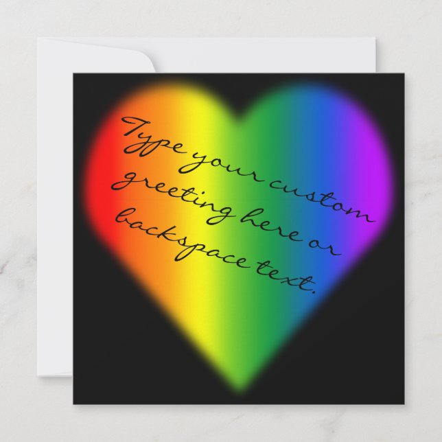 Gay pridepartyinbjudningar Samma-Könsbestämmer Inbjudningar (Framsida)