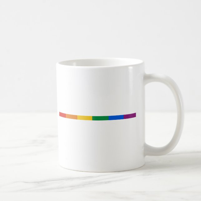 Gay priderand kaffemugg (Höger)