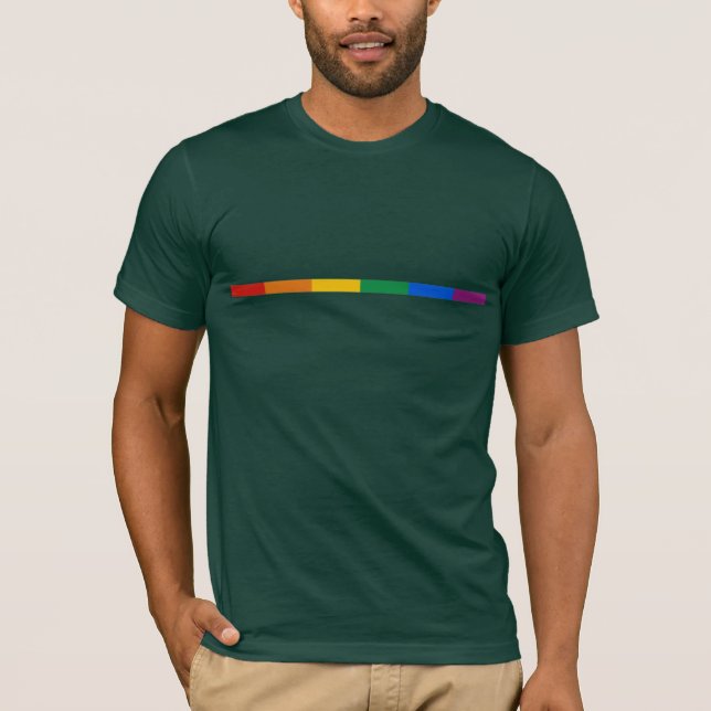 Gay priderand t-shirt (Framsida)