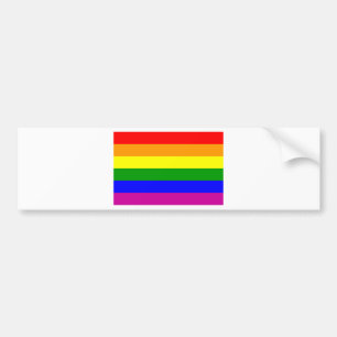 Gay prideregnbåge bildekal