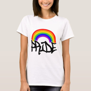Gay prideregnbåge t shirt