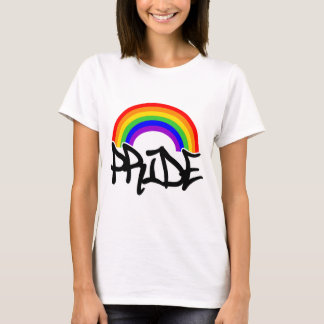 Gay prideregnbåge t shirt