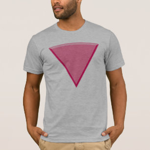 Gay priderosatriangel t shirt