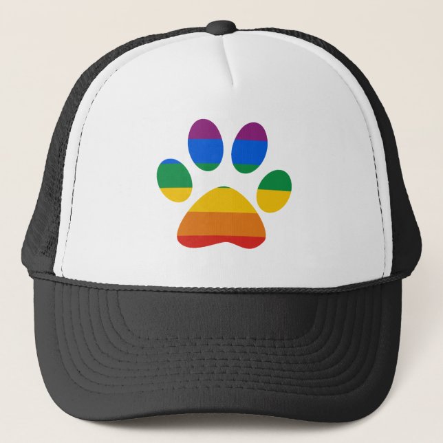 Gay prideT-tröja Truckerkeps (Framsida)