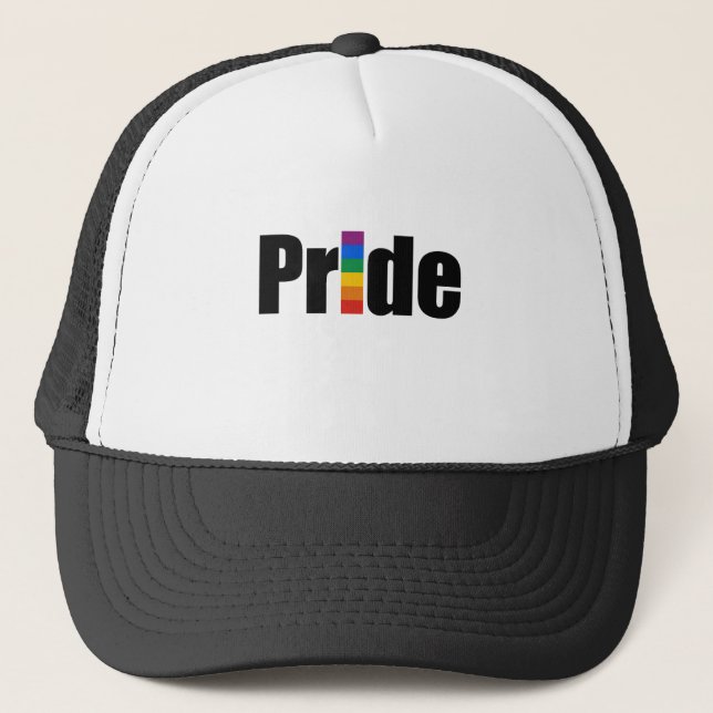 Gay prideT-tröja Truckerkeps (Framsida)