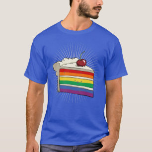 Gay pridetårta tee shirt