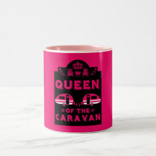 Gay Queen of the Caravan Två-Tonad Mugg