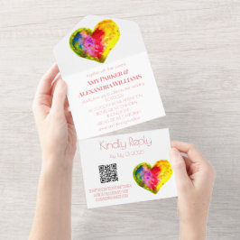 Gay Rainbow Colorful HBT-Pride OSA QR-kod