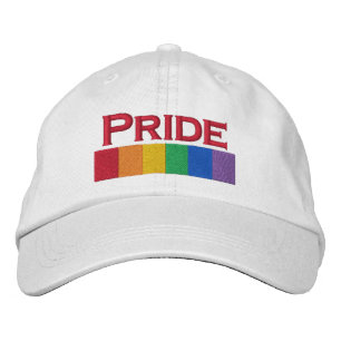 Gay Rainbow Pride Flagga Strip Broderad Keps