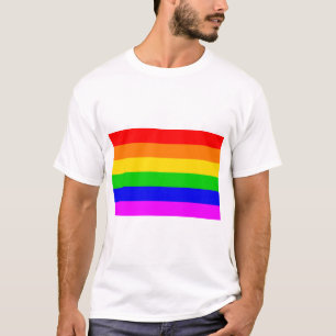 Gay Rainbow Transgender Rainbow Flagga T Shirt