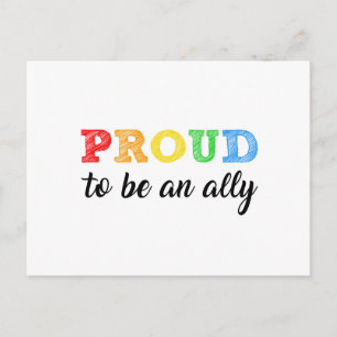 Gay Rakare allians Ally Vykort