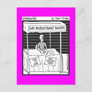 Gay Recruit Vykort