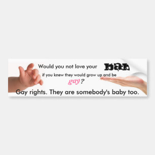 Gay rights bildekal
