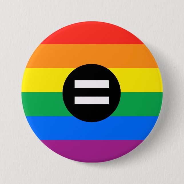 Gay rights Flagga Knapp (Framsida)