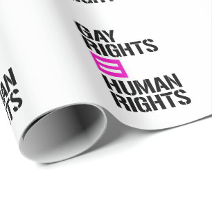Gay rights jämlika Höger Presentpapper