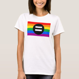 Gay rightsflagga tee shirt