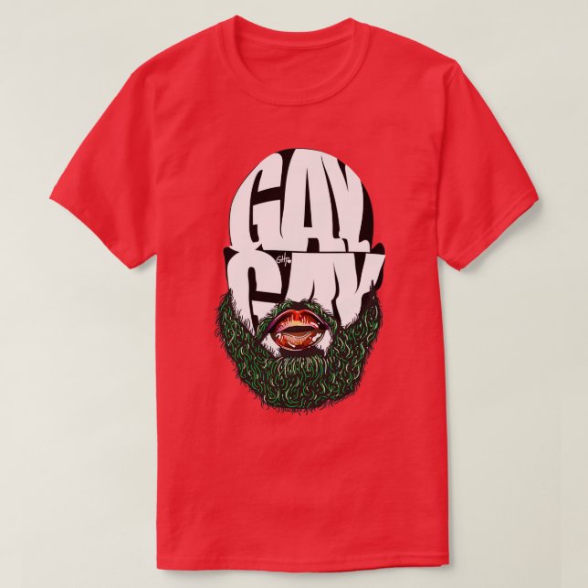 GAY ROSA 1 T SHIRT (Design framsida)
