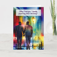 Gay Spouse-årsdag Afrikas amerikanska regnbåge