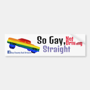 Gay Squatty Bildekal