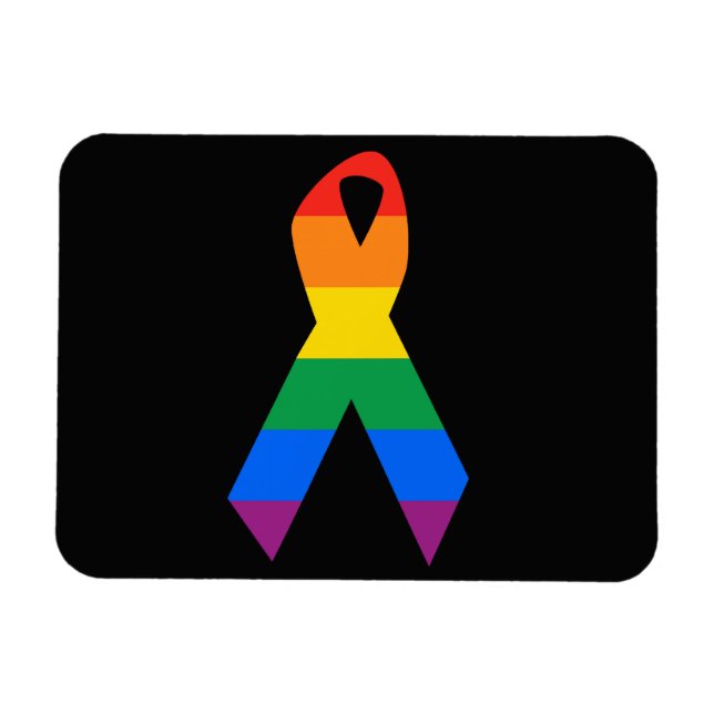 GAY SUICIDE AWARENESS - .png Magnet (Horisontell)