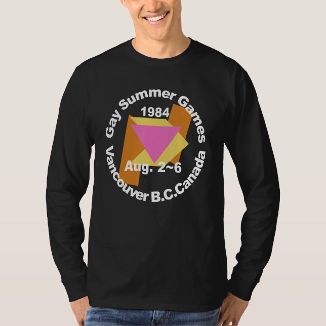 Gay Summer Games T Shirt (Framsida)