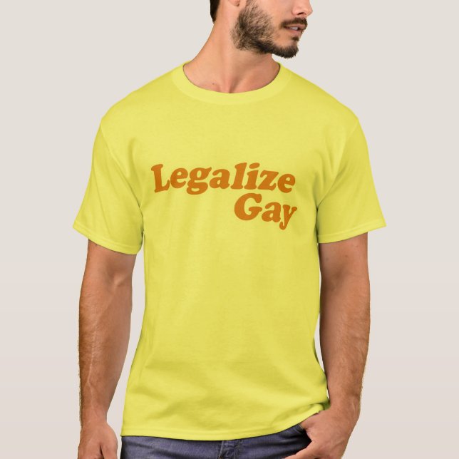  Gay T-shirt (Framsida)