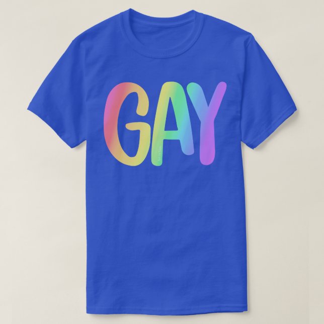 Gay T Shirt (Design framsida)