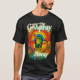"Gay The Pray Away" Stugtröja | Retro Pride T Shirt