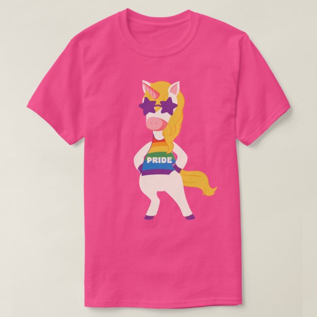 Gay Unicorn T-Shirt (Design framsida)