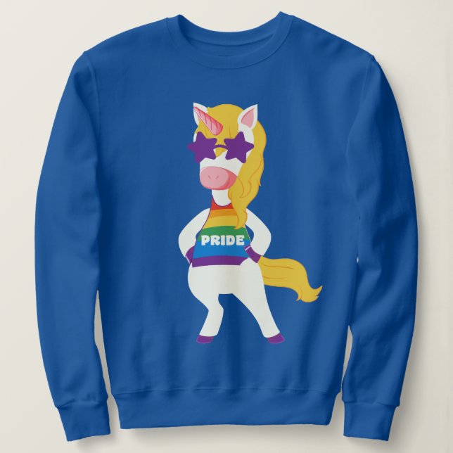 Gay Unicorn T Shirt (Design framsida)