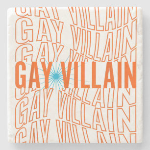 Gay Villain Funny Meme LGBT Gay pride Lesbisk HBT Stenunderlägg