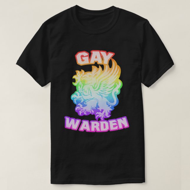 Gay Warden Classic T-Shirt (Design framsida)
