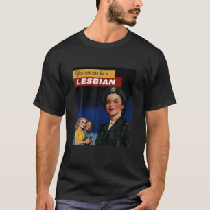 Gay Way. Lesbisk Gay LGBTQ-grafik, Vintage T Shirt
