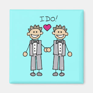 Gay Wedding Favors Magnet