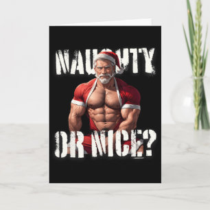 Gay Xmas Muskel Pappa Björn Snäll Tomte Pride Lgbt Kort