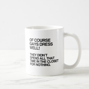 GAYAR KLÄR SIG SJÄLVFALLT BRA.png Kaffemugg
