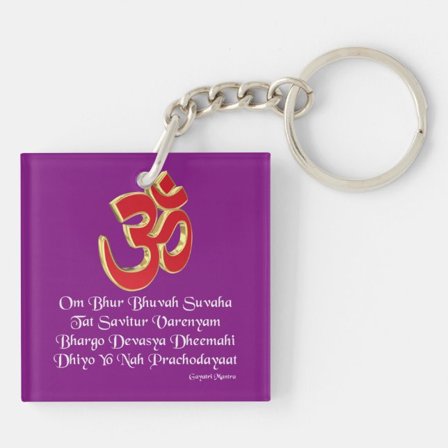 Gayatri mantra (Baksidan)
