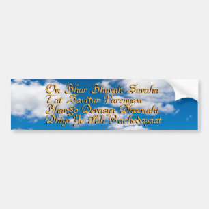Gayatri mantra bildekal