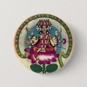 Gayatri Mantra (gudinna som person) Knapp