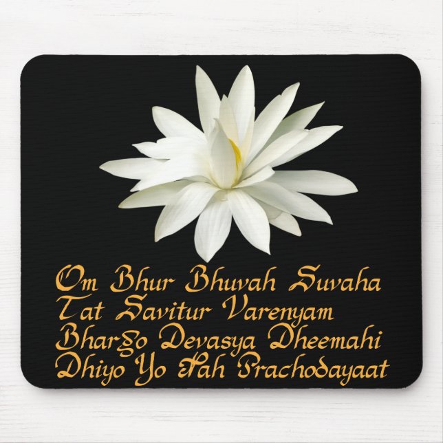 Gayatri mantra musmatta (Framsidan)