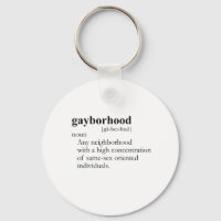 GAYBORHOOD/GAY SLANG T-SHIRT